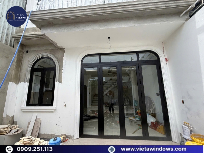Ưu điểm của cửa kính cường lực khi dùng cho nhà ở dân dụng