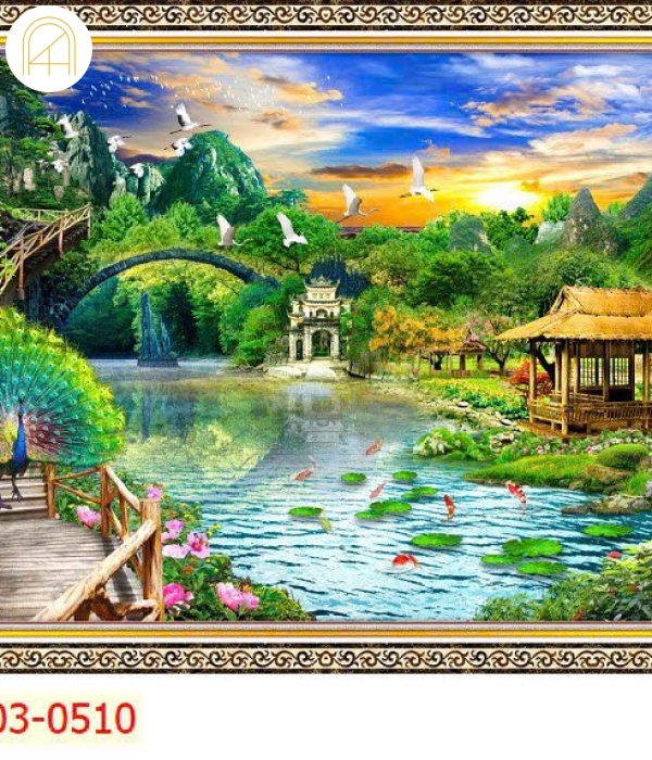 Kính Trang Trí AD06214