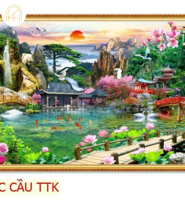 Kính trang trí Thác Cầu 2706 6V6060-V03