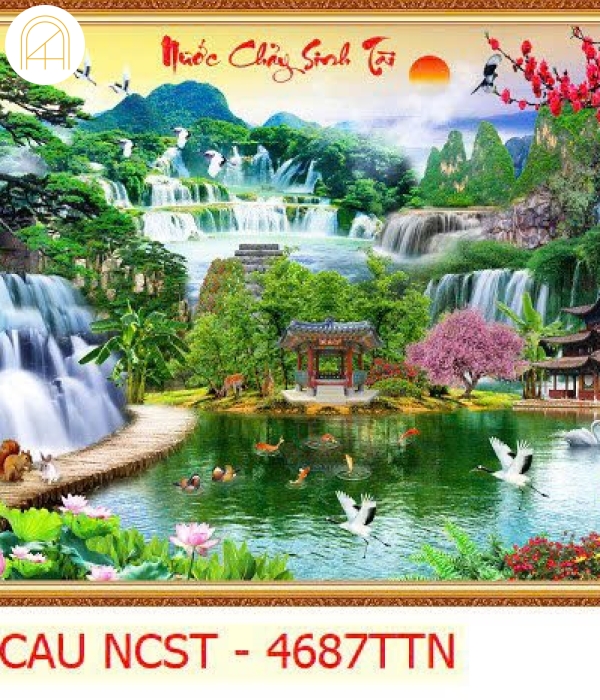 Kính trang trí Thác Cầu 2706 6V6060-V03