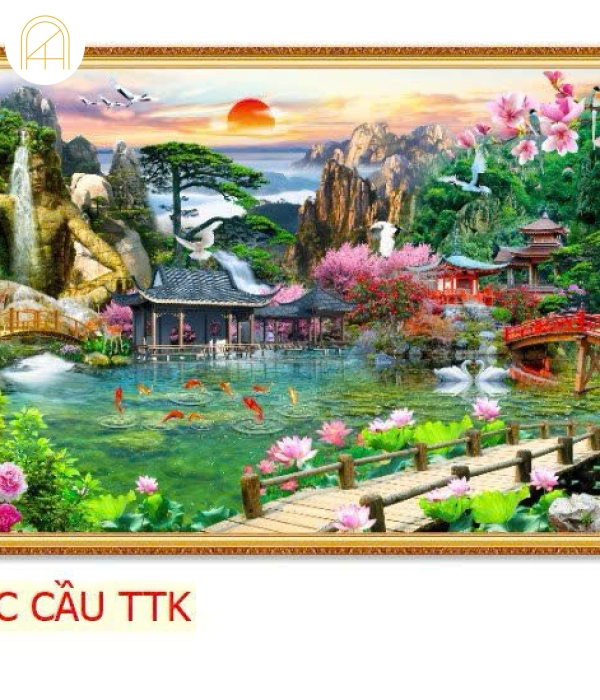 Kính Trang Trí Thác Cầu TTK