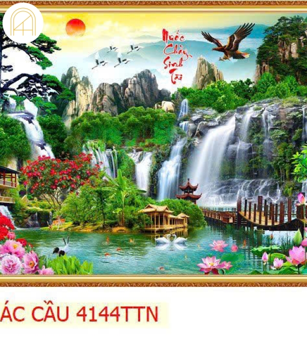 Kính Trang Trí Thác Cầu TTK